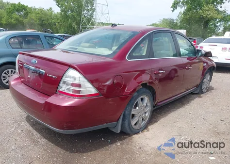 2008 Ford Taurus Limited из США, поврежденный, VIN 1FAHP25W08G134166